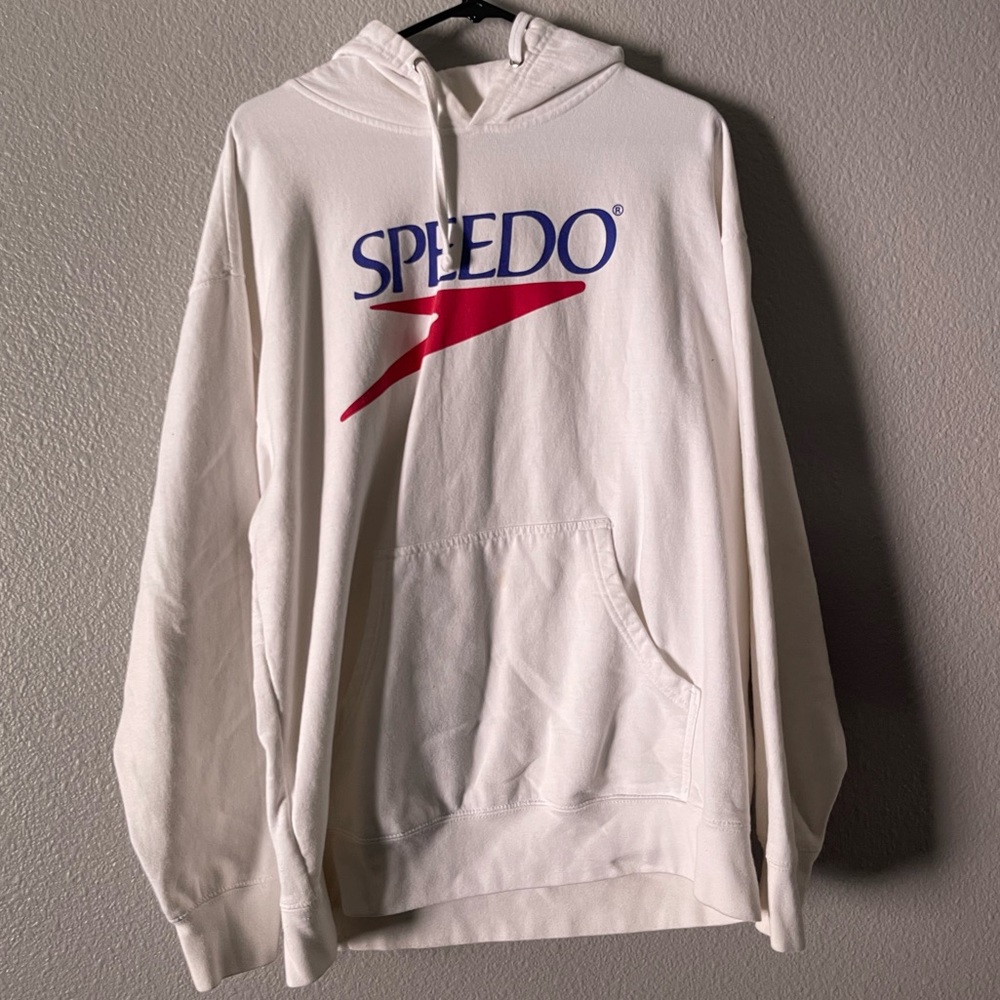 Speedo | Oversized hoodie with speedo logo, size large